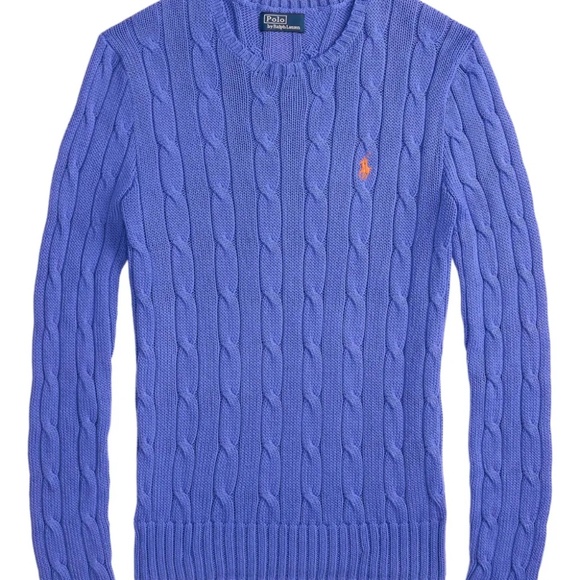 Polo Ralph Lauren Julianna Cable-Knit Cotton Sweater - Picture 3 of 4